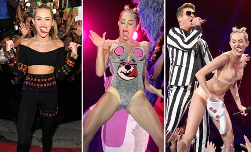 Fue durante una emisión de Fashion Police que Osbourne le pidió a su gran amiga que deje de hacer el gesto que decidió convertir en su firma.