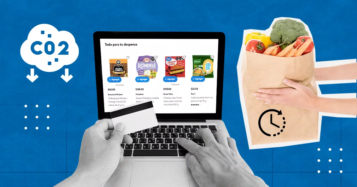Hacer el super online te ahorra tres horas de vida y reduce tu impacto ambiental