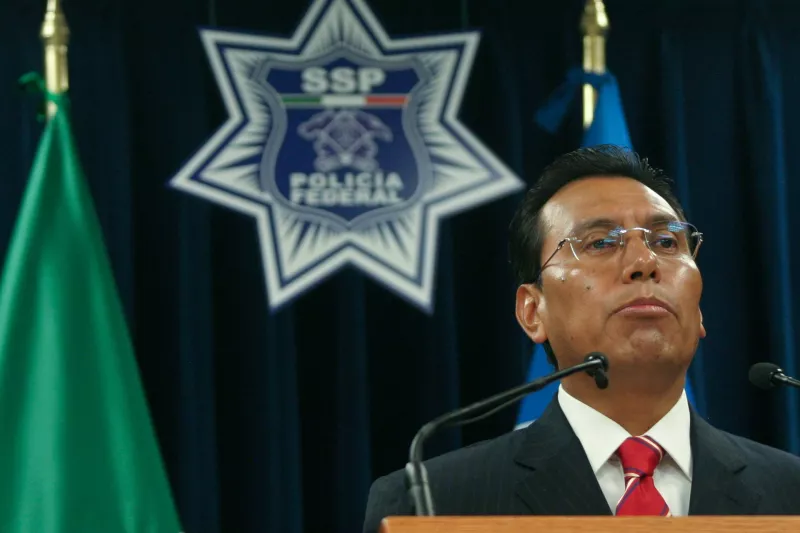 Facundo Rosas Rosas, excomisionado de la Policia Federal, detenido CDMX