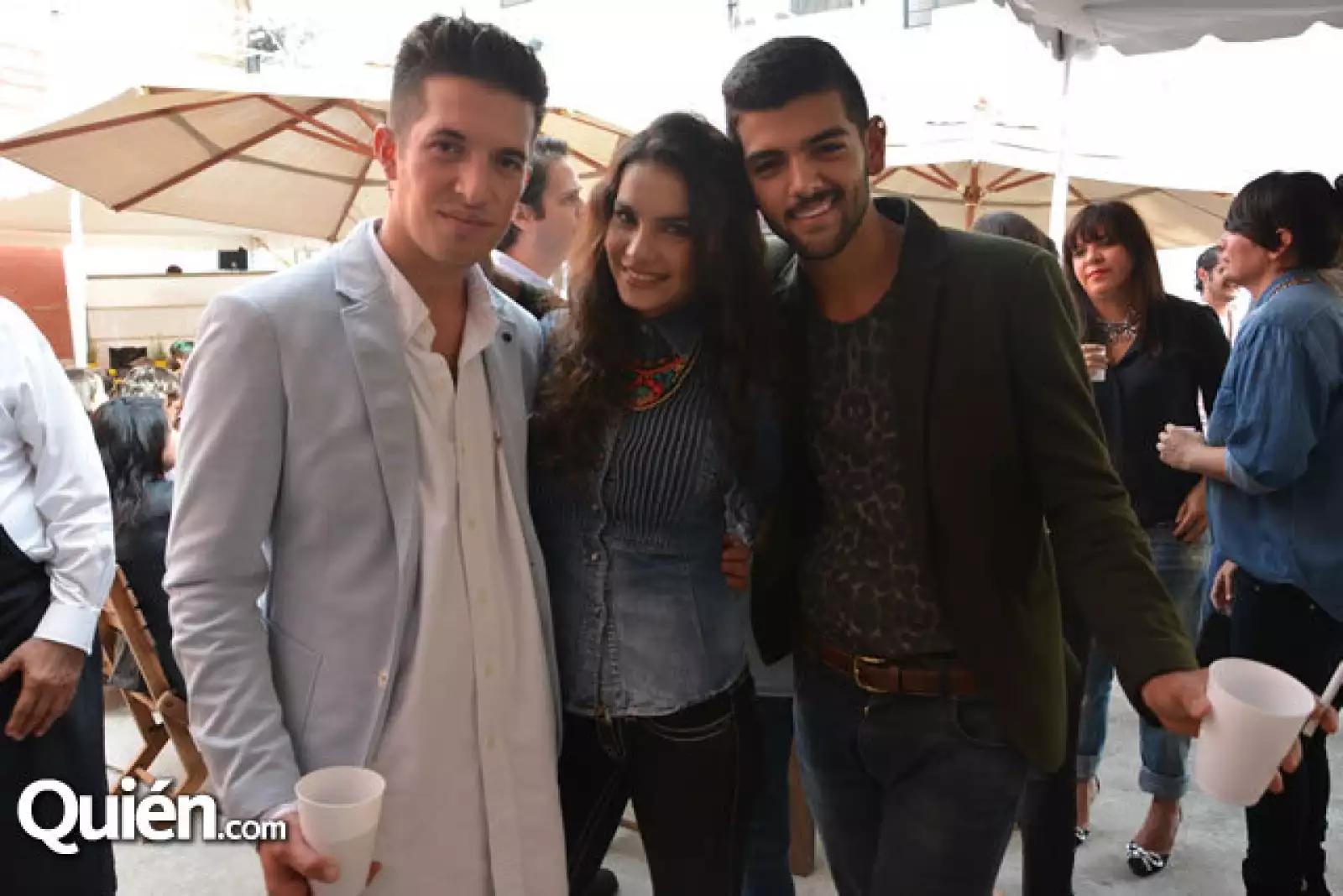 Ricardo Ramos, Ayari Anaya y Fernando Poil