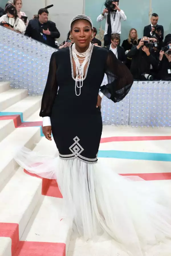 Serena Williams confirmó que está embarazada en la Met Gala
