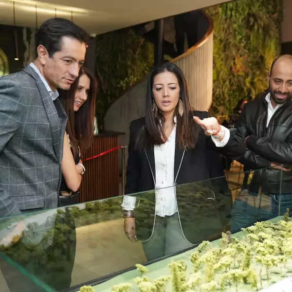 Enrique Schleske, Elena Vázquez, Liliana Talavera y Mauricio Díaz