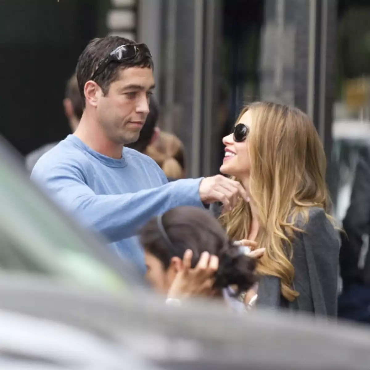 La foto demuestra que Nick Loeb todavía es capaz de hacer reír a Sofía Vergara.