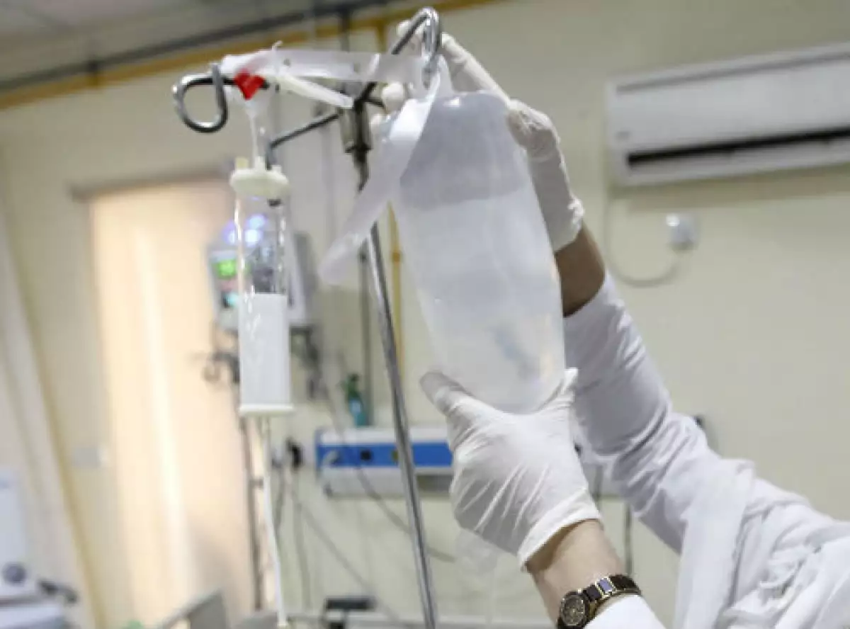 suero de hospital