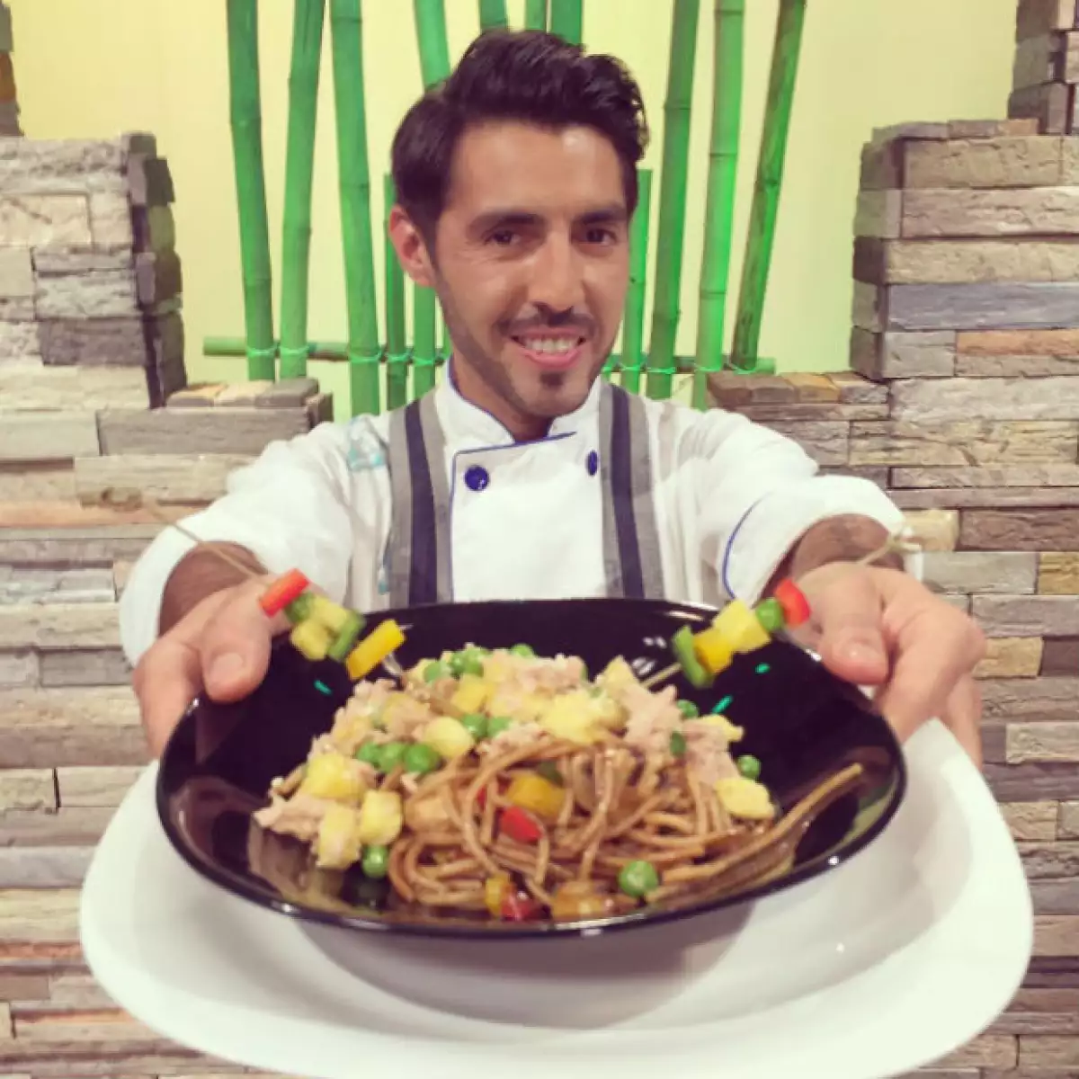 El Chef Yogui se preocupa por una alimentación que realmente sea provechosa.