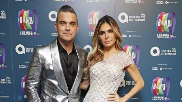 Robbie Williams y Ayda Field