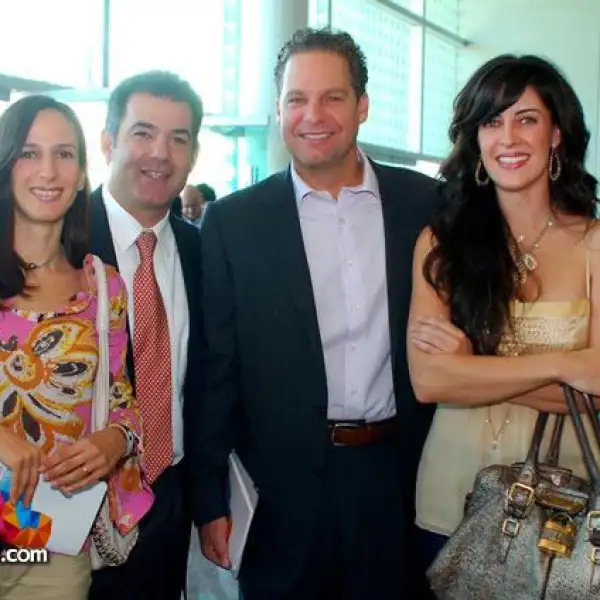 Yolanda de González,Armando González,Alberto Santos y Lilia Ortiz