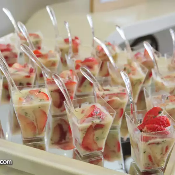 Detalle barra de postres