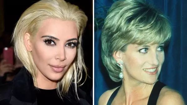 Kim Kardashian y princesa Diana