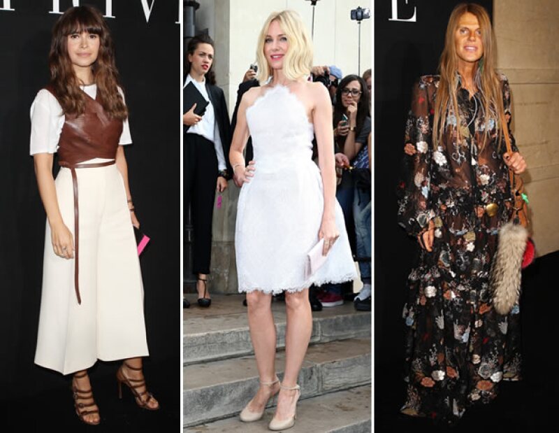 Desde íconos de la industria como Miroslava Duma y Anna Dello Russo hasta celebs como Naomi Watts estuvieron en el front row del desfile de Giorgio Armani Privé.