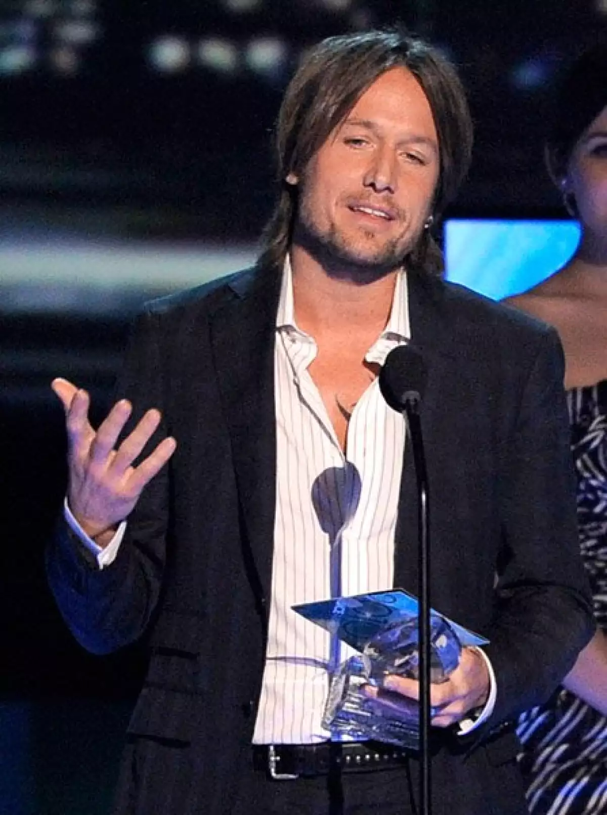Keith Urban fue el artista favorito masculino.
