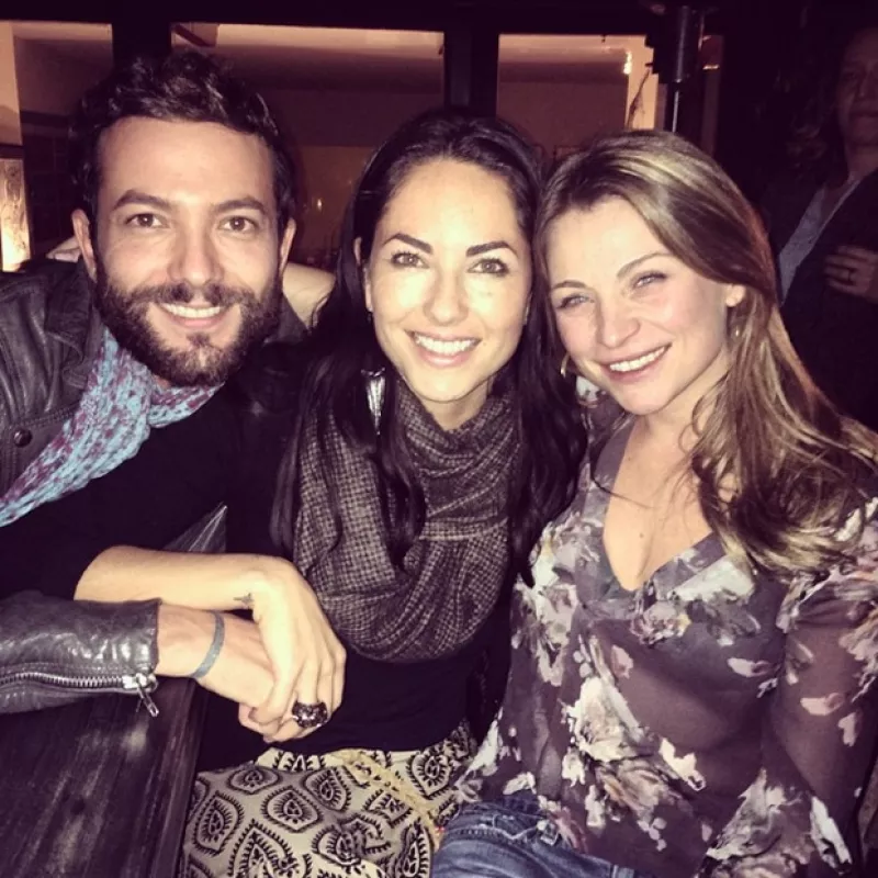 A una semana de su cumpleaños, la actriz fue festejada por sus amigos, entre quienes destacaron Daniela Magún y Bárbara Mori.