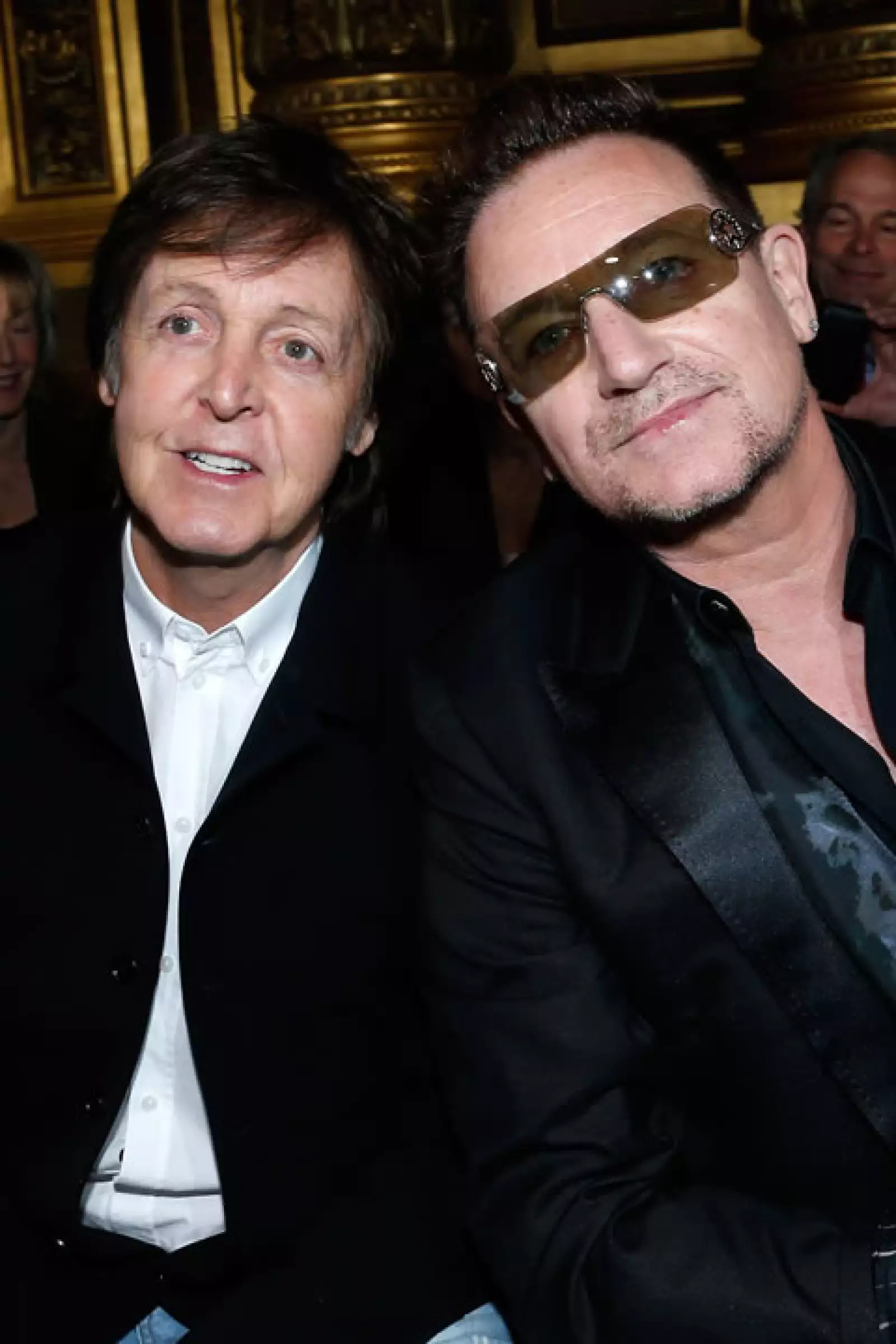 Paul McCartney, Bono.