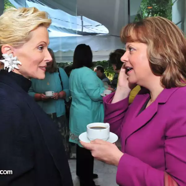 Raquel Bessudo y Martha Delgado