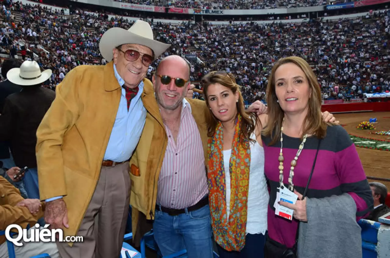 Emilio Checa,José Martínez Vértiz,Maite y Maite Ramírez Vértiz