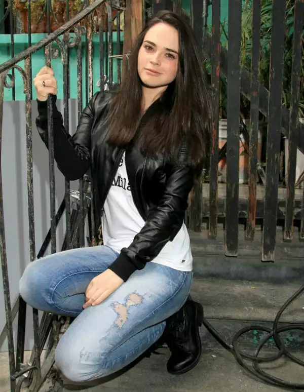 Fabiola se encuentra en locaciones de la Ciudad de México grabando su nueva telenovela.