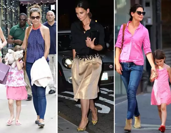 Katie ha cuidado su imagen de forma impecable, desde sus salidas con Suri hasta los eventos más elegantes.