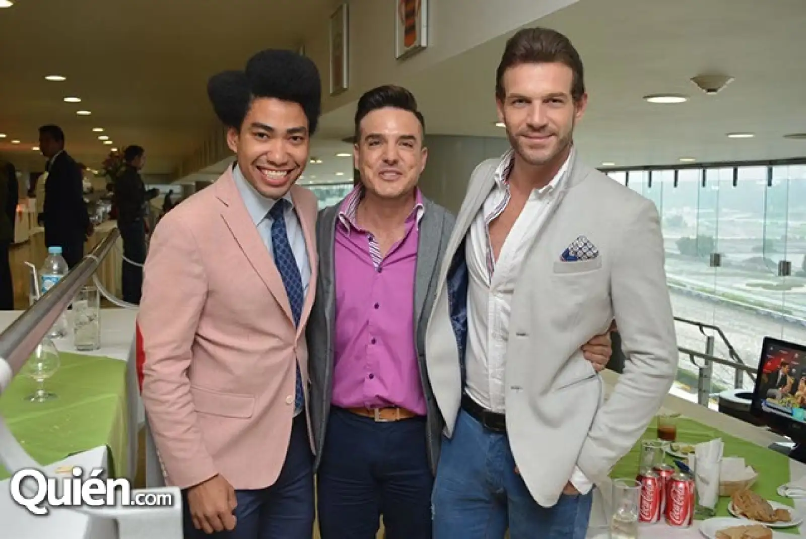 Samo,Charlie Rubio y Fernando Zermeño.