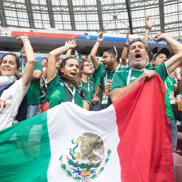 Mexicanos en el Mundial de Rusia2018.