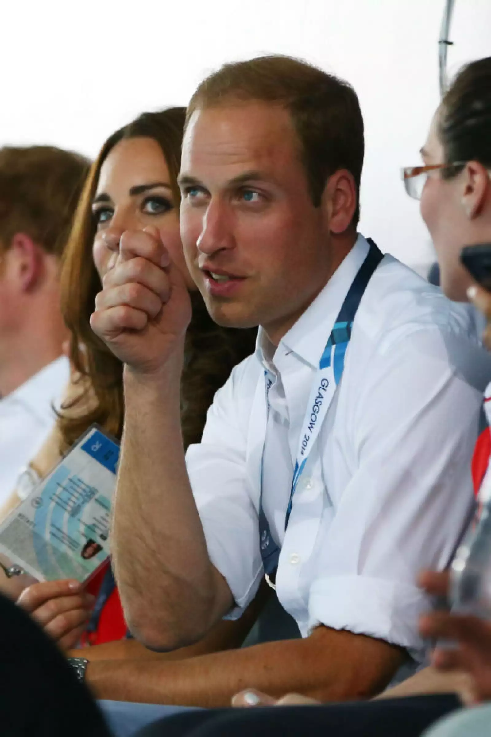 William dio su opinión durante la competencia de nado en 800 metros.