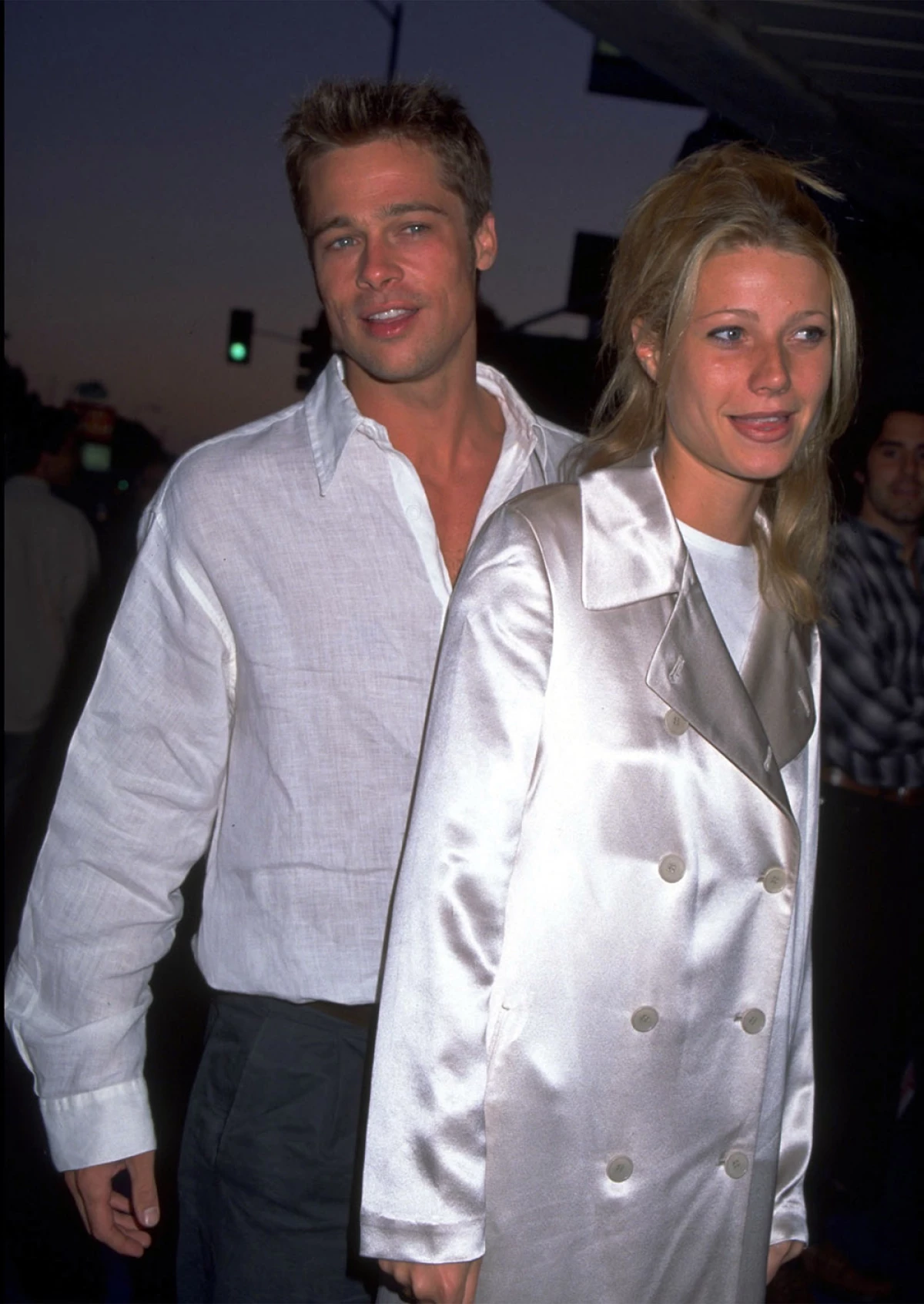 Gwyneth Paltrow y Brad Pitt