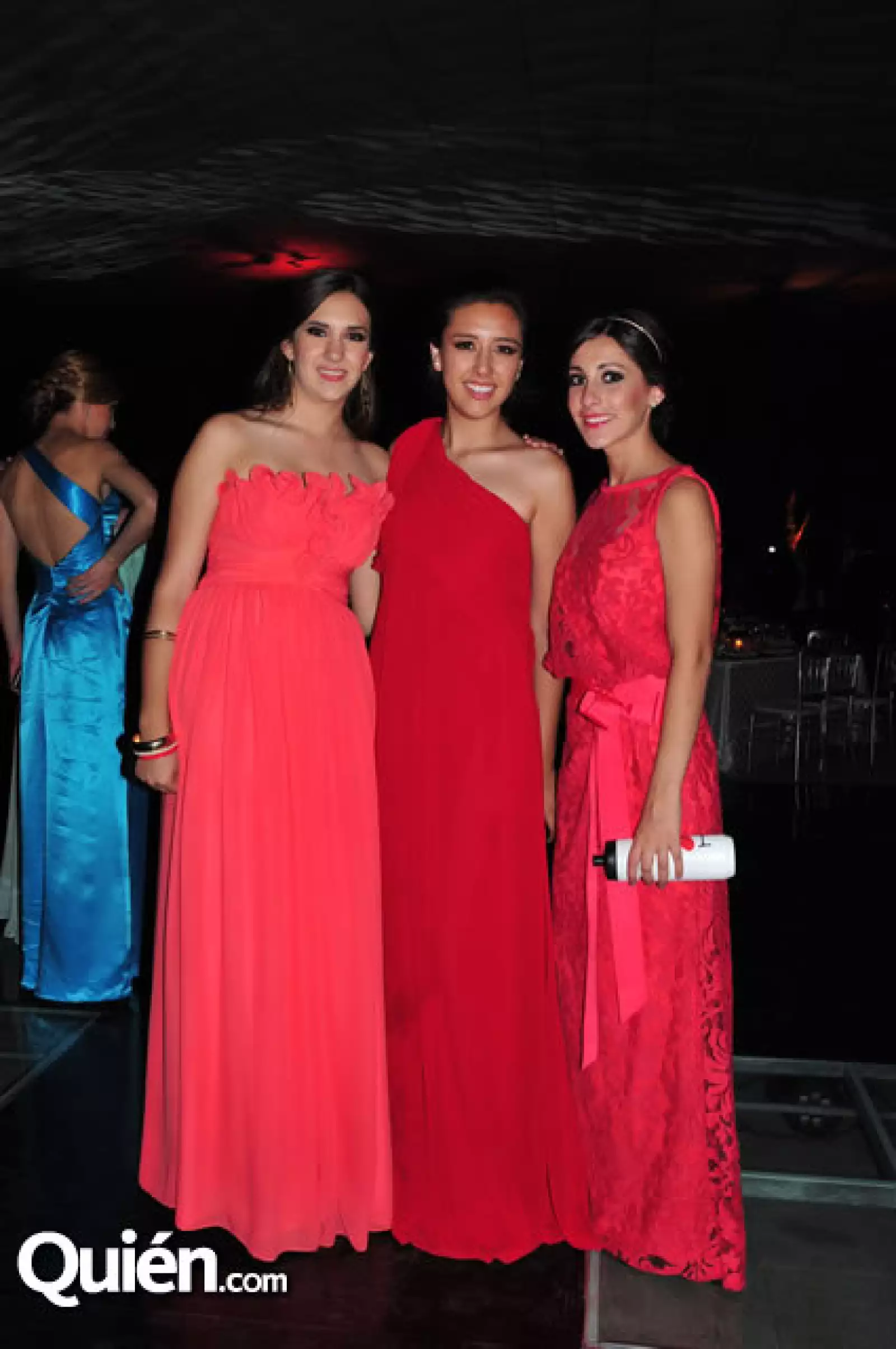 Ana Rojas, Bolis Sánchez y Andrea Amaral