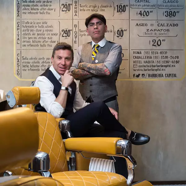 Rafae Micha y Pedro Zermeno