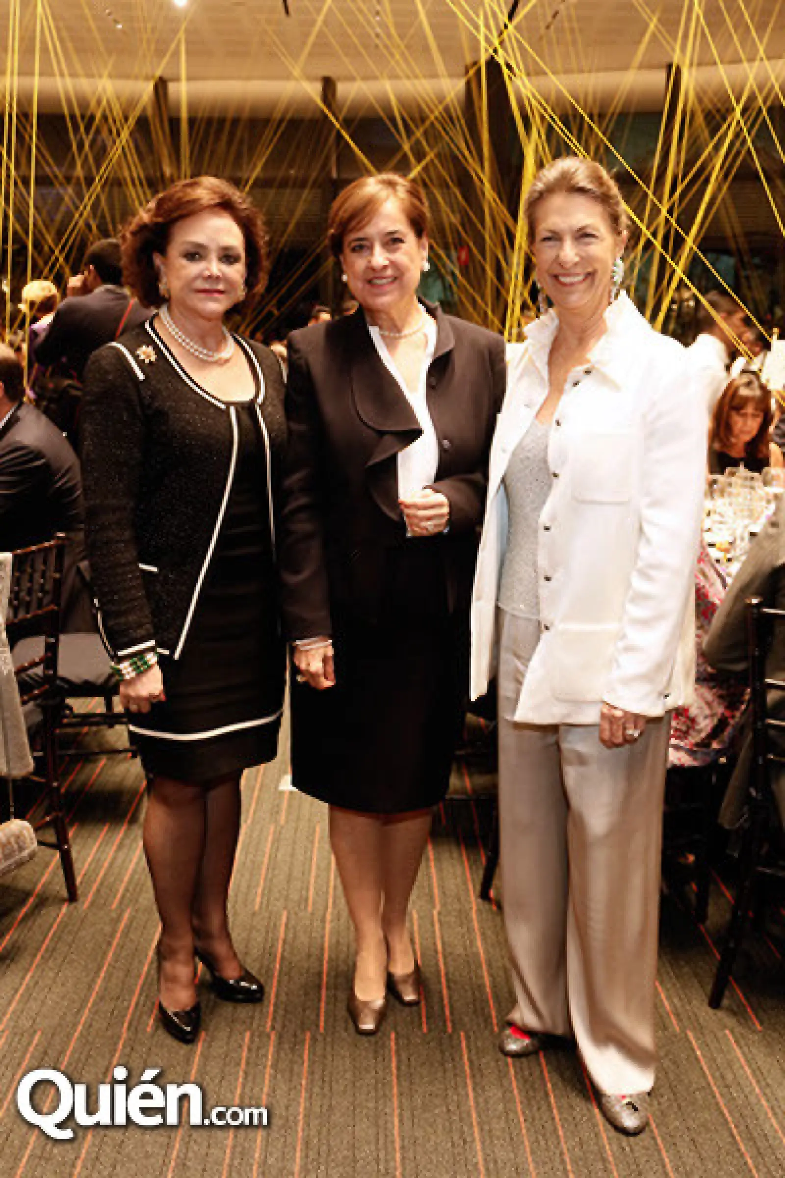 Adriana Salinas, Cecilia Occelli y Marie Thérèse Arango