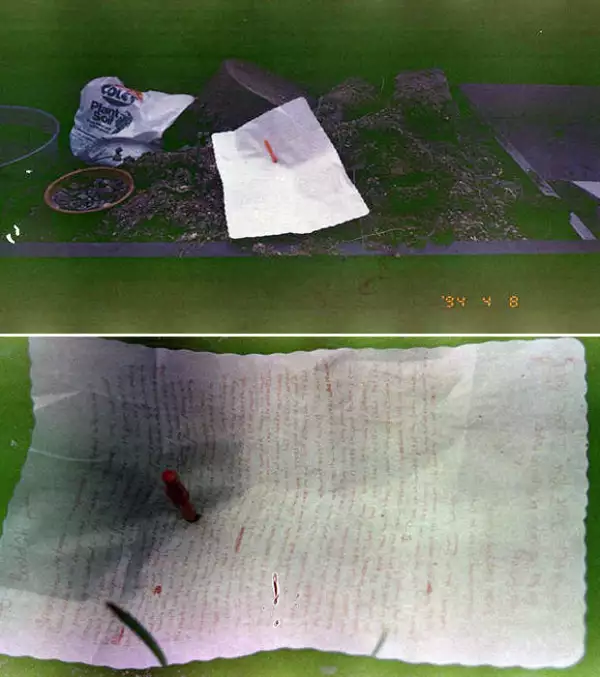 La carta suicida que Kurt dejó a Courtney Love y a su hija en común, Frances Bean, en la que le decía a Court que tanto ella como la pequeña estarían mejor sin él y que las amaba.