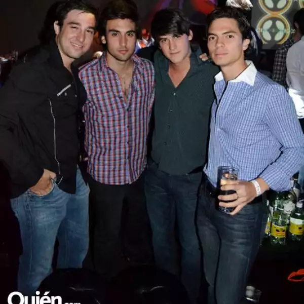 Kike Rodríguez,Andrés Rodríguez,Memo Zuaza y Rafa Fernández