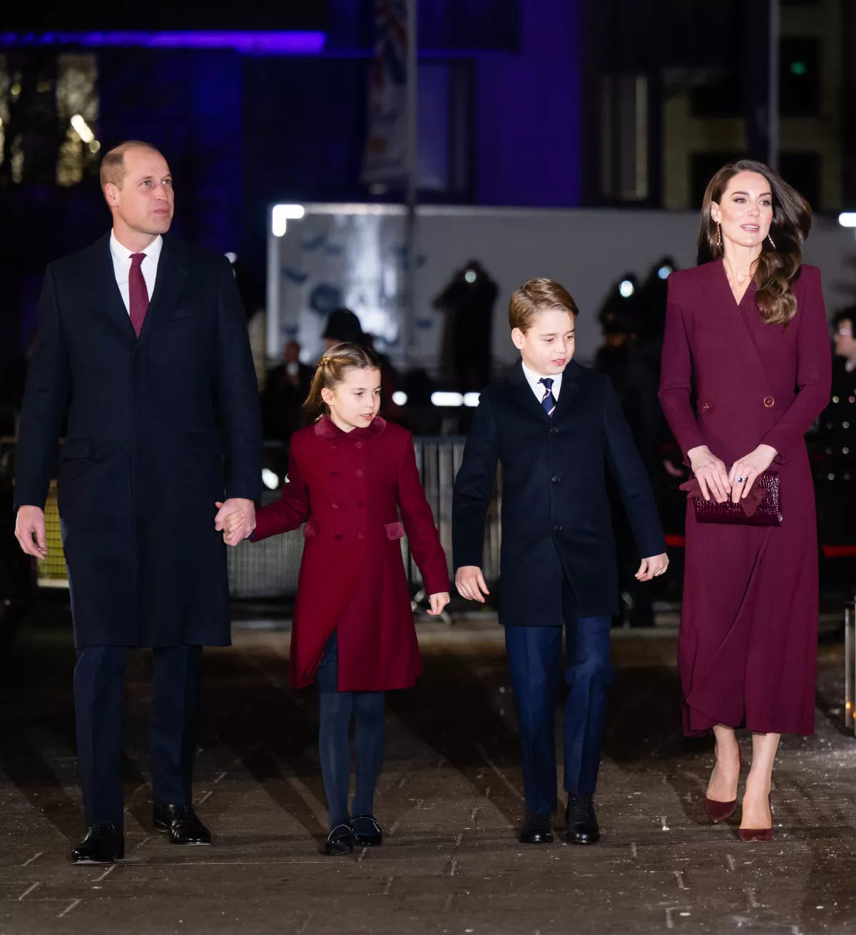 Princesa Charlotte y el príncipe George 