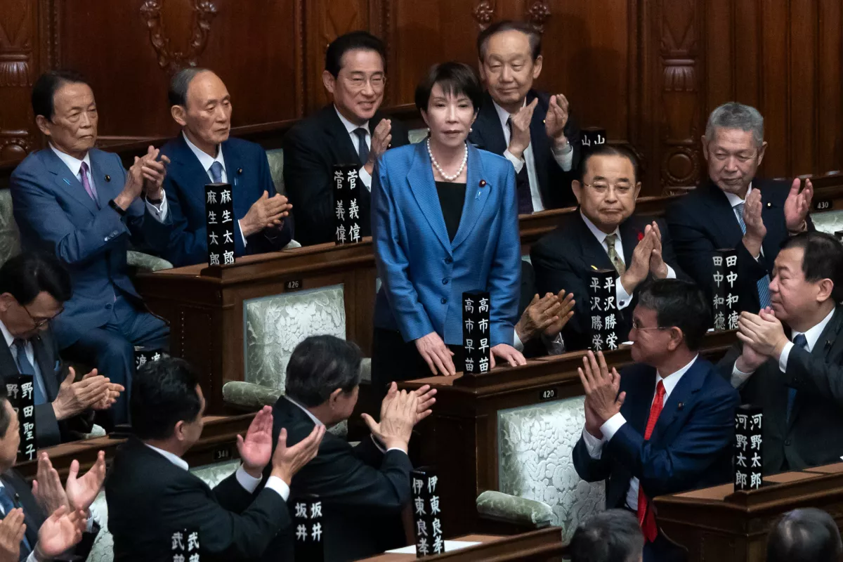 Japan's New Prime Minister Is Elected At National Diet