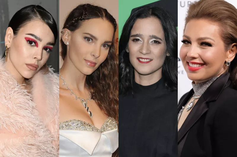 Famosas alzan la voz en el 8M