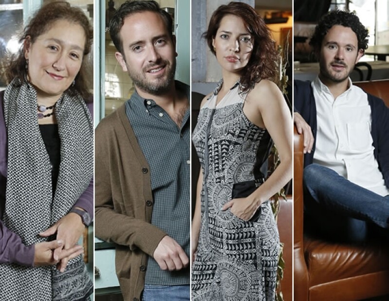Marina Stavenhagen, Pepe Bezaury, Ariadna Ramonetti y Toño Vilches son los curadores de las diferentes disciiplinas del festival.