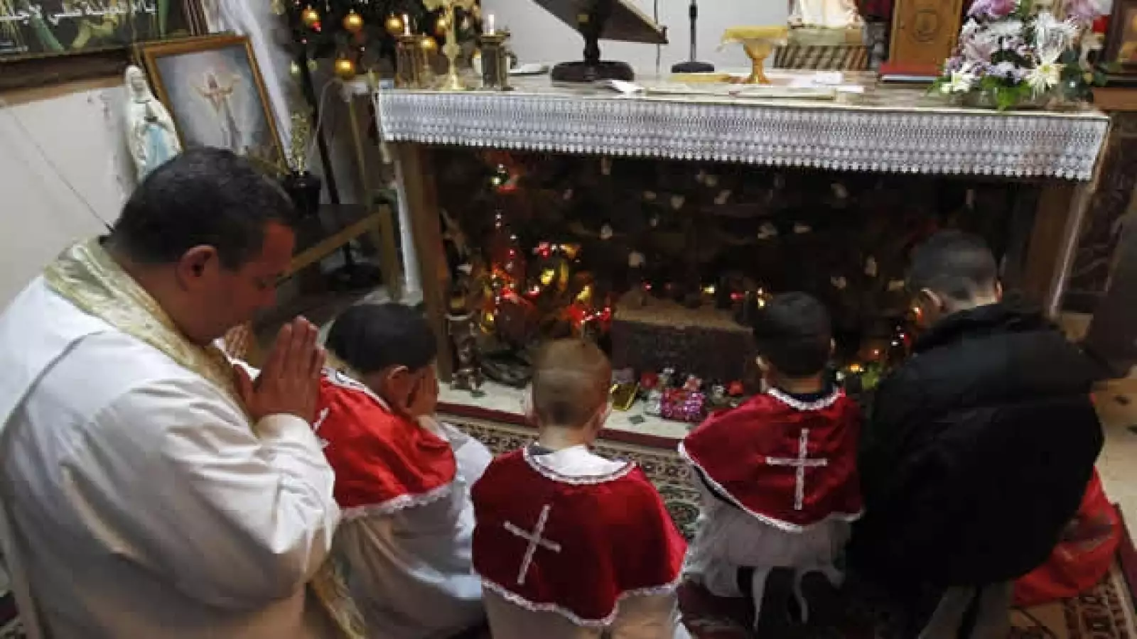 Navidad misa Jordania