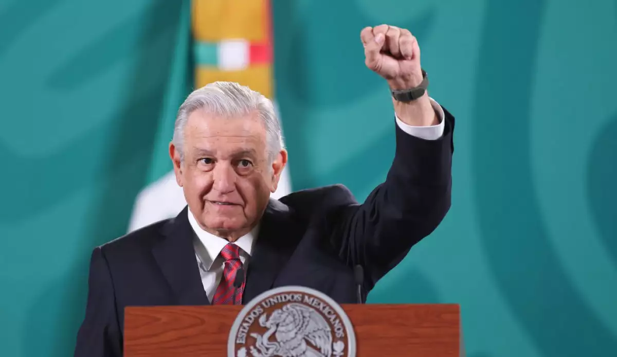 (El presidente Andrés Manuel López Obrador)