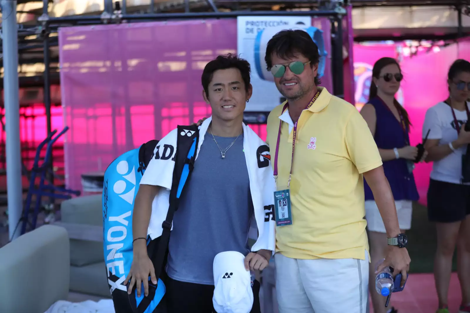 Inicia con éxito el abierto de tenis Los Cabos