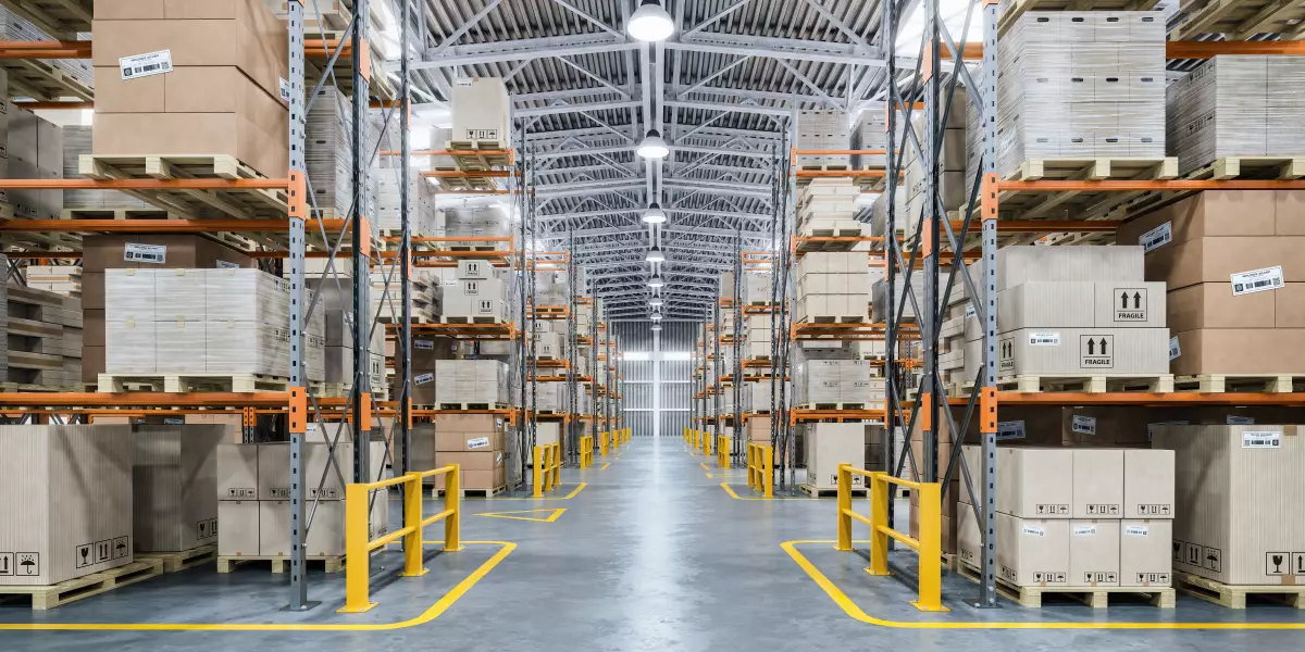 Nave industrial almacenamiento