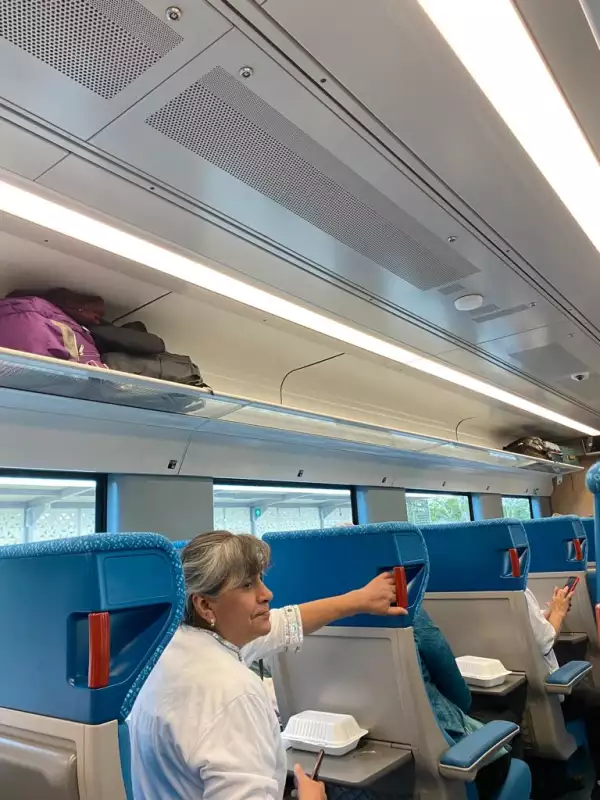 Vagón Clase Premier del Tren Maya