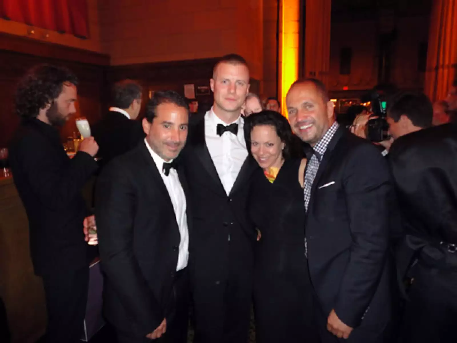 Moisés Micha, Christian Hogstedt, Bedel Gilberto y Carlos Couturier.