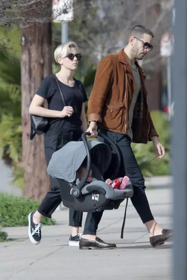 Scarlet y Romain se casaron el pasado 1º de octubre en Estados Unidos, a solo un mes de que la actriz se convirtiera en mamá.