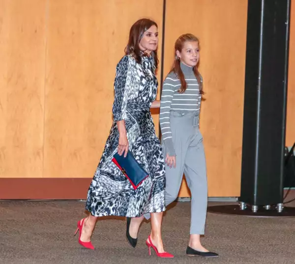 Reina Letizia y la infanta Sofía