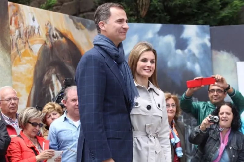 Para celebrar sus 10 años de casados, la pareja real decidió hacer un viaje a Toledo. Aquí unos números de la pareja en su aniversario, revelados por la Casa Real.