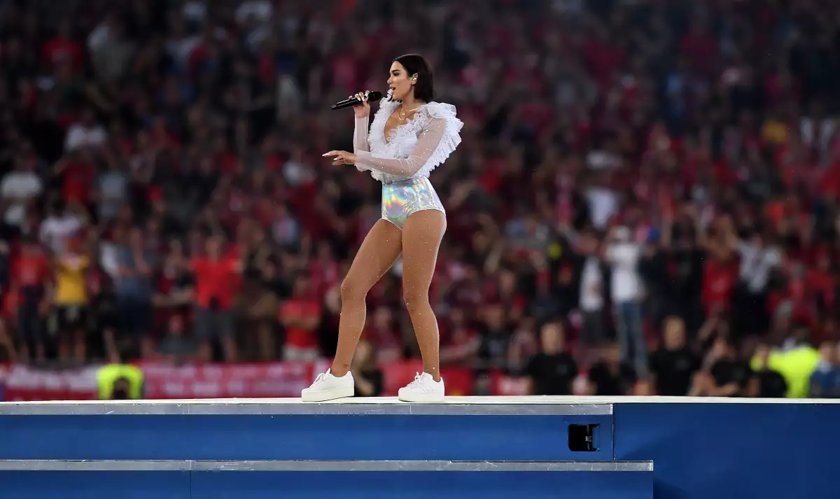 Show de Dua Lipa Champions League