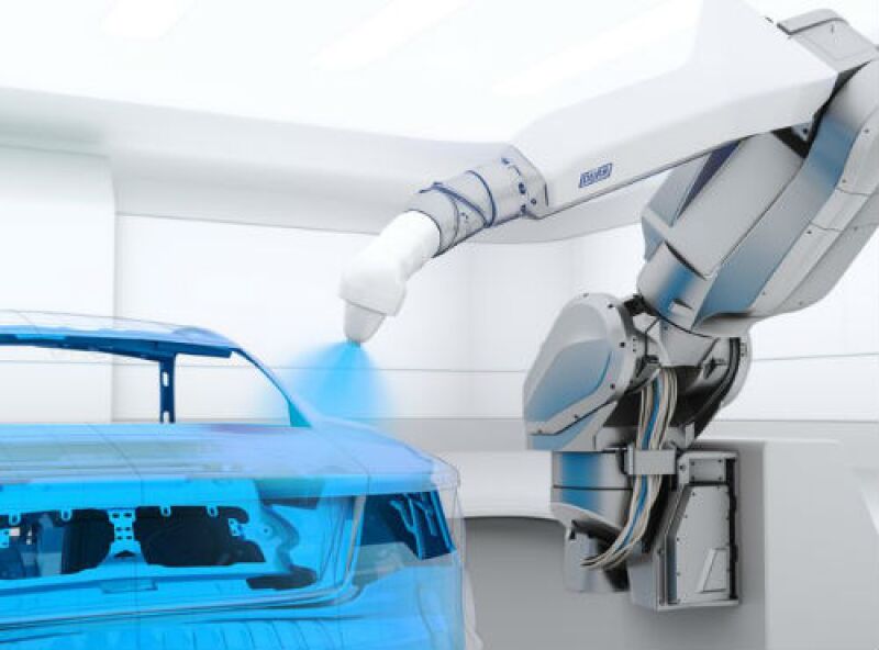 taller de pintura inteligente de Durr para BMW 1