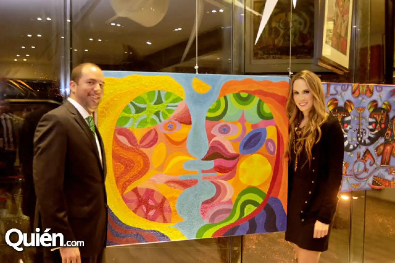 Diego Bernardini y Lizy Dillón