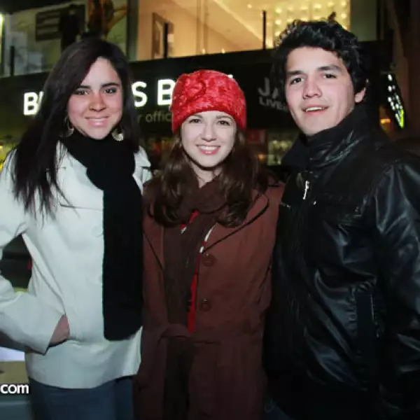 Ana Gabriela Samudio, Fernanda Palma y Jorge Hernández