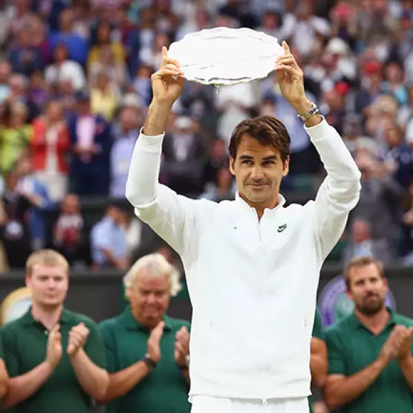 A pocas semanas de cumplir 34 años, Federer volvió a quedar en segundo lugar en Wimbledon, perdiendo el encuentro frente a Novac Djokovic.