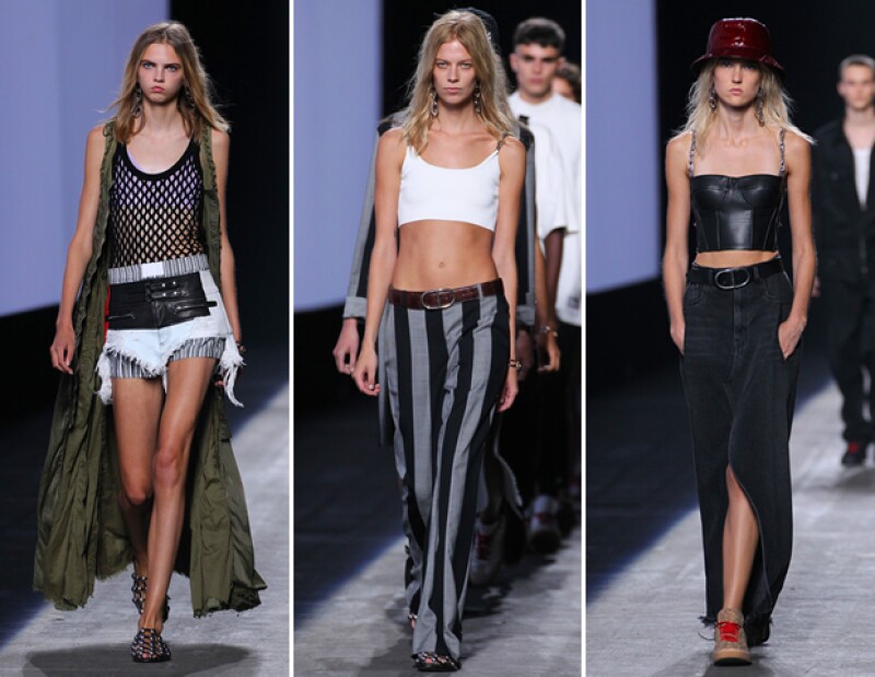 Para la colección de SS16, Alexander Wang se inspiró en los archivos de su firma que cumplió 10 años en 2015.