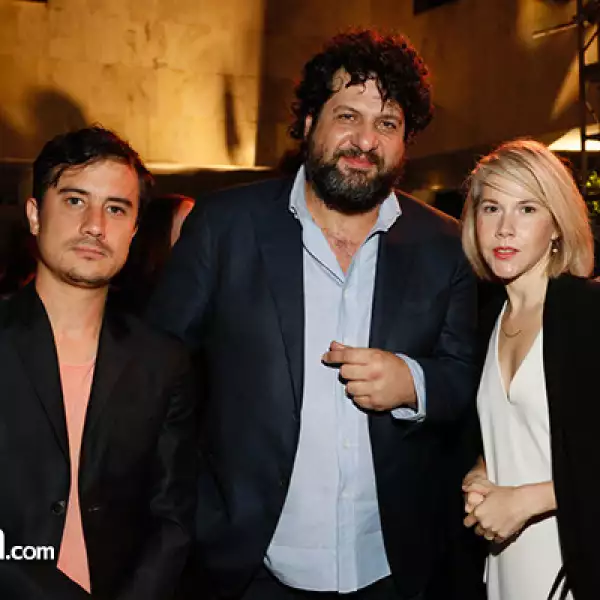 Diego Berruecos, Juan Gaytán y Adriana Lerma